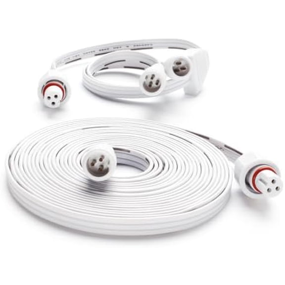 Y-Splitter for Gov-e Permanent Outdoor Lights Pro,1FT Y-Shaped Extension Cable 3Pin(1 Female to 2 Male) and 13 Ft IP68 Extension Cable for Gove Pro H705C/H706A/C,LemonLovely 2822