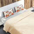 thumbnail image 5 of Yayeee Pillowcase King Size Set of 2 Satin Wrinkle Resistant Pillow Case, Christmas Gift Train, 5 of 8