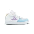 thumbnail image 1 of Tenis Bota Pirma Para Niña Basketball Ajustables Blanco/Azul blanco 19.5, 1 of 6