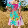 thumbnail image 4 of Hello Miami Sunset Dress woman dress prom dresses 2024 cute dress, 4 of 6