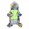 thumbnail image 2 of Ropa Chaqueta impermeable para perros a grandes - fluorescente-L Verde fluorescente-L Gloria Impermeable para mascotas, 2 of 9