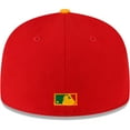thumbnail image 4 of Men's New Era Red Los Angeles Dodgers City Flag 59FIFTY Fitted Hat, 4 of 7