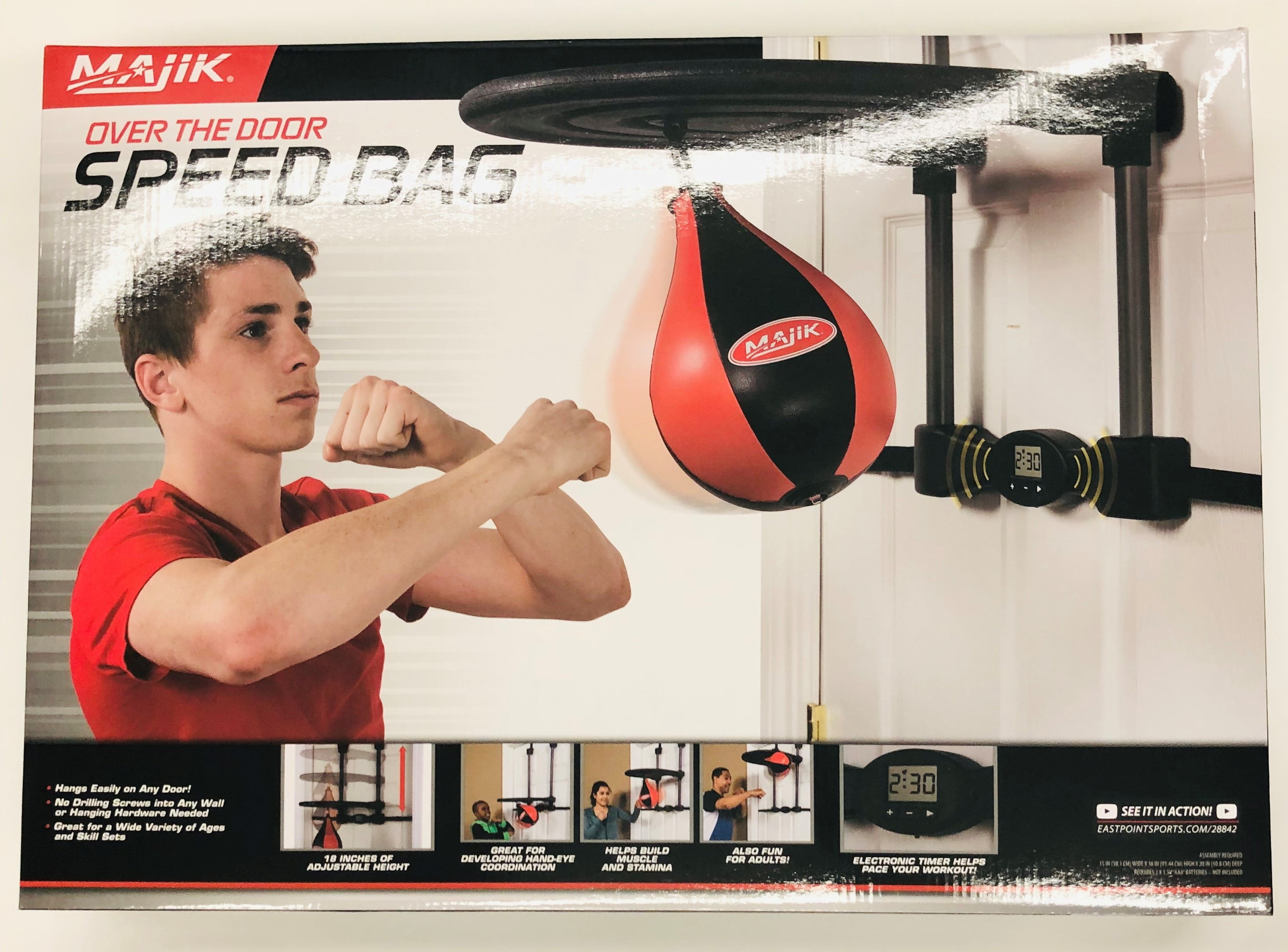 Majik Over The Door Speed Bag Trainer Walmart Com