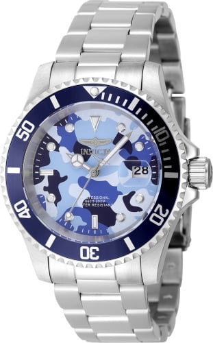 青白ウィリデ Invicta Men's Pro Diver White Dial Watch - 47124 - Walmart.com