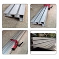 thumbnail image 3 of Bgsha Aluminium 75 Type Miter Track T-Slot T-track Backer Sliding Brackets 300-600mm, 3 of 9