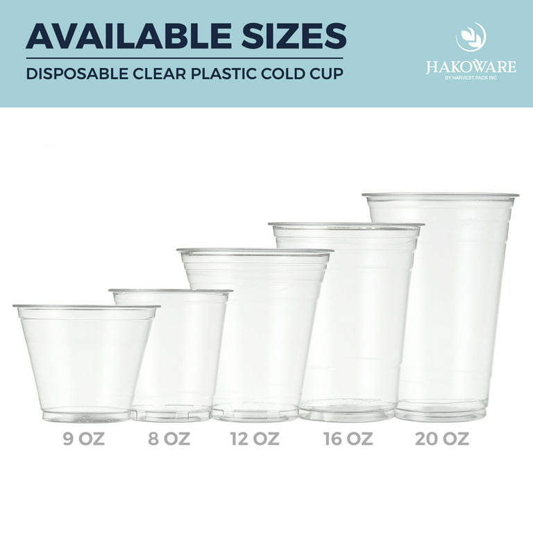 Eupako 8 oz Plastic Cups with Lids 100 Sets, Disposable Clear Cups with  Lids, Cold Drink Containers …See more Eupako 8 oz Plastic Cups with Lids  100