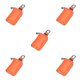 thumbnail image 3 of Cartera de cuero Sonducket Monedero organizador de tarjetas de crédito con cierre de cremallera Naranja CBP318999, 3 of 5