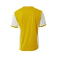 thumbnail image 3 of A4 N3017 Mens Premier Soccer Jersey - Gold/White - 2XL, 3 of 5