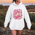 thumbnail image 2 of Godom Hoodies for Women Long Sleeves Casual Shirts Color Round Neck Sweatshirt Crewneck Pullover Tunic Tops Fall Winter Outfits Clothes Oversized Hoodie, 2 of 4