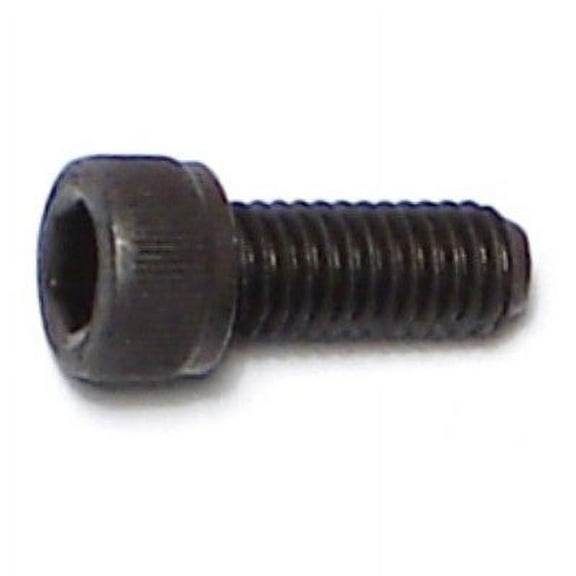 #10-32 x 1/2" Plain Steel Fine Thread Socket Cap Screws (8 pcs.)