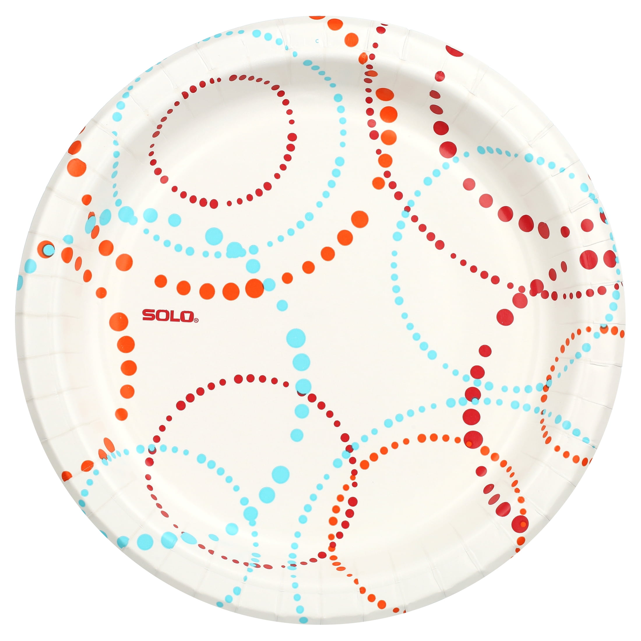 Solo Any Day Paper Dinner Plates, 10", 55 Count