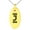 Gold, variant on Stainless Steel Letter J Initial Empire Monogram Engraved Small Oval Charm Pendant Necklace