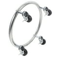 thumbnail image 4 of Lot de 1 Base de Réservoir de Propane Argent Forme Ronde Design Simple Propriétaires Usage Cuisine Usage Extérieur 29.5x29.5x10.5 Po, 4 of 8