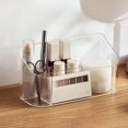 thumbnail image 5 of Cosmetic Storage Organizer Display Tray With Removable Dividers For Vanity Countertop Bathroom Cabinet, 5 of 9