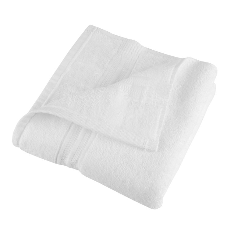 Sweet South by 1888 Mills 4 Piece Bath Towel Set White, Made in The USA  Cotton