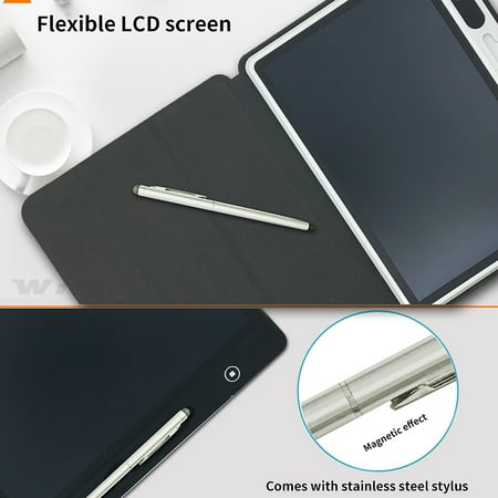 10.1inch LCD Writing Tablet, Colorful Digital Notebook with Pen for Kids Adults