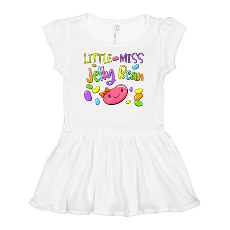 

Inktastic Little Miss Jelly Bean Gift Baby Girl Dress