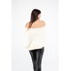thumbnail image 5 of Suéter tejido hombros descubiertos AMAD Casual para mujer Talla L, 5 of 5