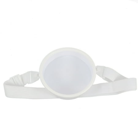 

HOMEMAXS 1Pc Stoma Shower Waterproof Cover Belt Type Shower Cover Wound Protector (White)