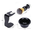 thumbnail image 3 of Ensemble de 3 Trousses de Rasage pour Brosse à Raser pour Homme, 3 of 6