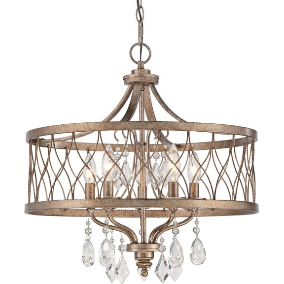 Minka Lavery - West Liberty - Chandelier 5 Light Olympus Gold in Traditional