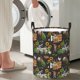 thumbnail image 5 of Fotbe Farm Animals 2 Cesto de Ropa con Asas, Cesto Impermeable de Gran Capacidad, Bolsa de Lavado para Dormitorio, Cesto de Ropa con Ruedas y Asas-Medium, 5 of 6