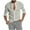 Gray, variant on Honeeladyy Spring And Winter Men Long-Sleeved Tops,Fashion Man Button V-Neck Long Sleeve T-Shirt Autumn Solid Loose Blouse Tops