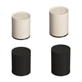 thumbnail image 1 of Langgg Enlarged Opening Paper Baskets For Efficient Disposal Inner And Outer Double-layer Garbage Bags Are Matte black 12L, 1 of 6