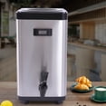 thumbnail image 4 of 12L Square Commercial Insulated Beverage Dispenser Coffee Hot & Cold Water Dispenser 9.6*9.6, 4 of 17