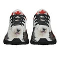 thumbnail image 5 of Old English Sheepdog Dog Patriot Canadian Shoes Sneakers Black Size 10.5, 5 of 7