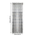thumbnail image 2 of Cortina semitransparente Cortina de gasa para ventana, cortina divisoria de habitación para balcón de dormitorio, 100x200cm, gris, 1 pieza Advancent LF0161-04B, 2 of 7