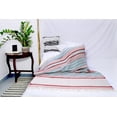 thumbnail image 4 of Hand Woven Couch Décor Blanket Multicolor Throw Blanket Bohemian Beach Mud cloth, 4 of 5