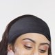 thumbnail image 5 of Diadema de entrenamiento Sunnimix Banda para la cabeza Absorbe la humedad Antideslizante anchas Deportivas Gris oscuro, 5 of 8
