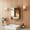 Gold, variant on Jableast 16x24in Arched Bathroom Medicine Cabinet with Mirror, Wall Mounted Recessed/Surface Mount Storage Cabinet, Gold Metal Frame, Easy Installation for Bathroom Vanity