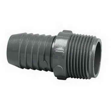 Lasco 1436-010 1" Insert PVC Male Adapter