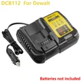thumbnail image 1 of for De*walt 18V Battery Car Charger Cigarette Lighter Plug Car Adapter Portable Fast Charging, 1 of 7