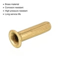 thumbnail image 4 of Uxcell 2.5mm ID 4.5mm OD Tube Brass Compression Fittings, 10 Pack Insert Sleeve, 4 of 4