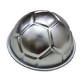 thumbnail image 2 of Cake Pan,1 Pc Hemisphere Football Shape DIY Cake Jelly Baking Tool Baking Mould Cake Mould Football Shape, 2 of 9