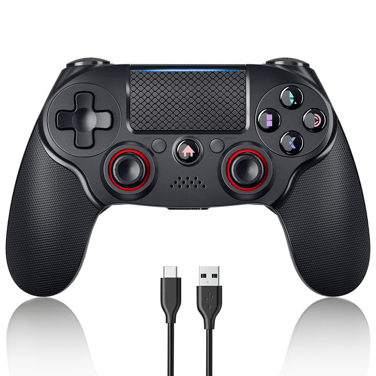 Artsic PS4 Controller, Wireless Pro Game Controller for PS 4 Compatible  with PS4/PS4 Slim, Enhanced Dual Vibration/Analog Joystick/6-Axis Motion