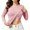 Pink, variant on BODOAO Womens Long Sleeve Shirts Crew Neck Slim Fitted Ultra Soft Modal Stretch Base Layer Tee Casual Tight Undershirt Top for Layering Work Everyday Lounge All Season Pink M