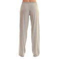 thumbnail image 3 of Just Love Women's Plaid Pajama Pants in 100% Cotton Jersey - Comfortable Sleepwear for Women (Solid Heather Grey, 3X), 3 of 3