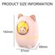 thumbnail image 2 of Humidificador para gatos Humidificadores de niebla fría - Humidificadores para dormitorio Mini humidificador de 200 ml Humidificadores de niebla fría personales con luces de humor para escritorio de, 2 of 8