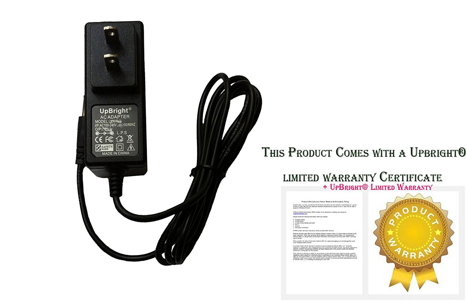 AC/DC Adapter Power Supply Charger Cord For Siemens Gigaset QV830 8" Tablet PC 