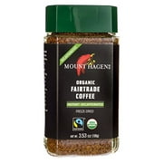 Mount Hagen Organic Freeze Dried Instant Coffee, 3.53 oz pack of 2