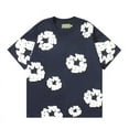 thumbnail image 1 of T-shirt à Manches Courtes avec Impression en Mousse Kapok pour Hommes et Femmes DENIM TEARS New Fashion avec Shorts, 1 of 5