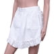 thumbnail image 4 of Delantal europeo de algodón con volantes para damas de honor, color blanco puro, para mujeres y niñas (blanco), 4 of 6