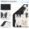 thumbnail image 4 of 2-Pack Seat Belt Covers with Flannel Seatbelt Shoulder Strap Case Adjustable Straps Soft Padding for Car Dog Head and Paw Prints Medium, 4 of 8