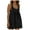 a-Black, variant on Women's Casual Summer Square Neck Sleeveless Tank Mini Dress Loose Racerback Sundress Athletic Beach Short Dress