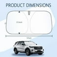 thumbnail image 2 of RHEA- 240T Thickened Automotive Glass Sunshade And Comes With Storage Bag,Keep Car Int, 2 of 6