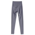 thumbnail image 4 of GEWSEY High Waisted Lounge Legging 25" Buttery Soft Workout Yoga Pants for Women (Grey, S), 4 of 5